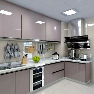 Buy 304  Stainless Steel Hotel Furniture Integral Hotel Kitchen Cabinets online manufacture