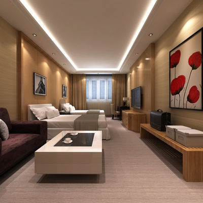 Buy MDF Wooden Bedroom Furniture Fully Furnished Five Star Hotel Resort Accommodation Suites online manufacture