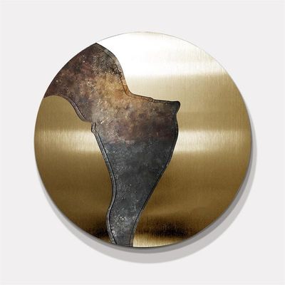 Buy Brushed Antique Copper Wall Decor Art Piece For Hotel Lobby Entryway View Terrace online manufacture