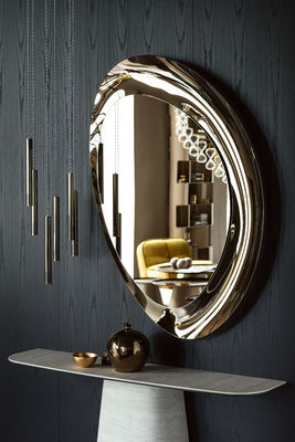 Buy 5 Star Hotel Light Luxury Style Irregular Eye Design Wall Decorative Artistic Mirror online manufacture