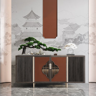 Buy Hotel Solid Wood Deluxe Sideboard Customised Sideboard Storage Cabinet online manufacture