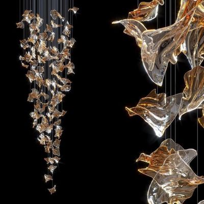 Buy DALI Dimming Pendants Elegant Acrylic Design Ceiling Lighting For Modern Hotel online manufacture