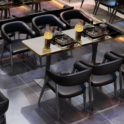 Buy Modern Hotel Restaurant Table And Chair Set Bar Sofa Set online manufacture