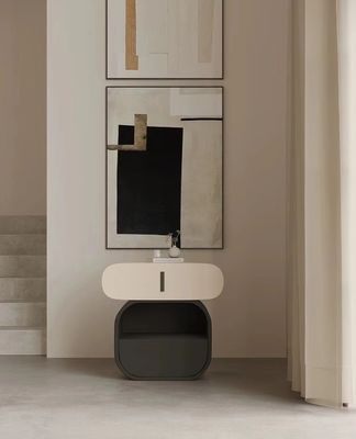 Modern Bedroom Smart Nightstand Beside Table 75*65cm