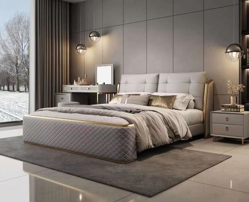 Luxury Hotel Bedroom Set Custom Hotel Room King Size Bed