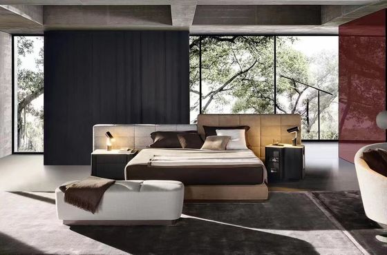 Luxurious Bedroom Interior Furniture Customized Hotel Project Furniture OEM ODM