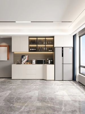 Integrated Wall Embedded Refrigerator Cabinet  office sideboard cabinet