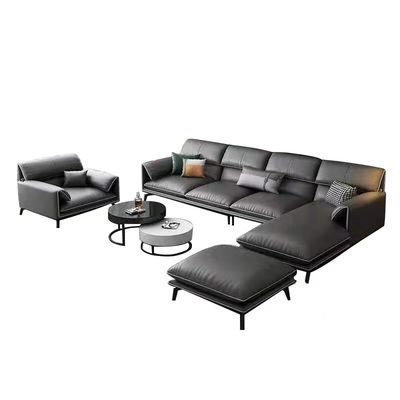Luxury Nordic  Cloth Corner Sofa Hotel Home Modern L Shaped