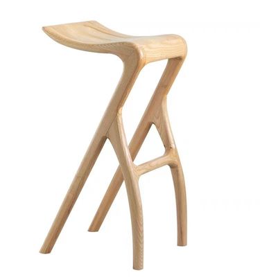 Modern Hotel Coffee Table Coffee Chair Solid Wood High Stool