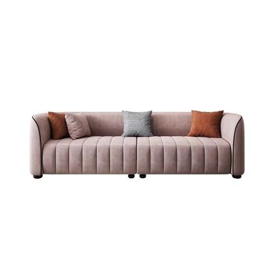 Piano Key Hotel Room Sofa Modern  Flannelette Sofa