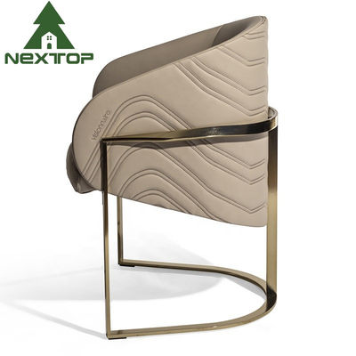 Light Luxury Dining Chair Modern Armchair Leisure  Living Room Chair