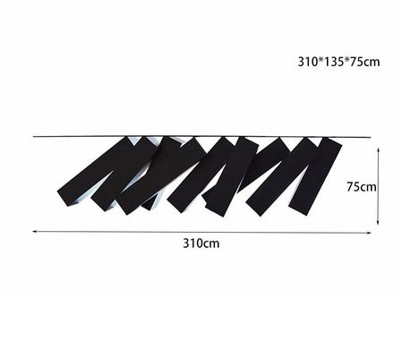 Novel Style Fashion Square Long Dining Table Acrylic Personality Base Design