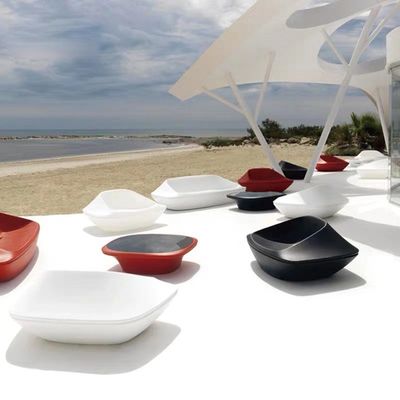 Creative Fiberglass Sofa Seats Outdoor Business Table Set Hotel UFO Leisure Chair
