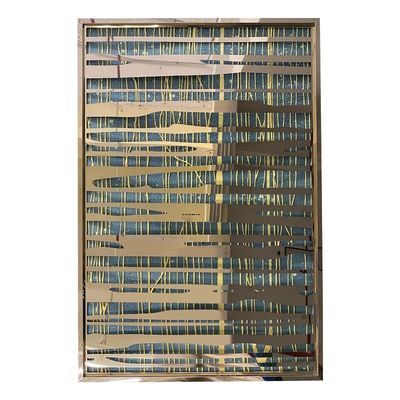 Transform Your Hotel Decor With Stainless Steel 3D Abstract Wall Screen Hanging