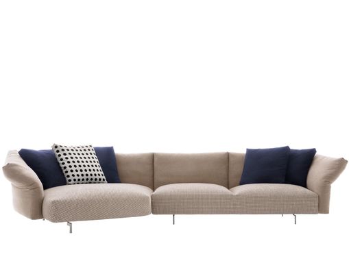 NEXTOP Hotel Room Simple Modern Fabric Corner Curved Combination Sofa