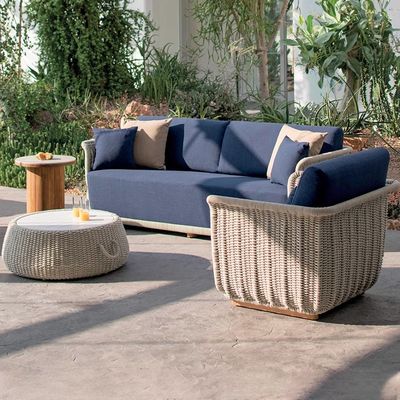 Luxury Five-Star Hotel Outdoor Rattan Sofa Combination 6 seating